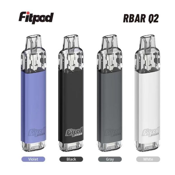 Fitpod RBAR Q2 一次性電子煙，支持重複加油。