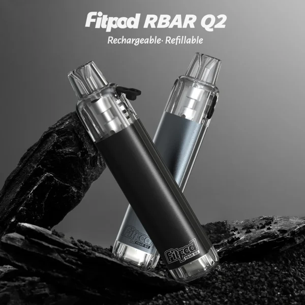 Fitpod RBAR Q2 一次性電子煙，支持重複加油。