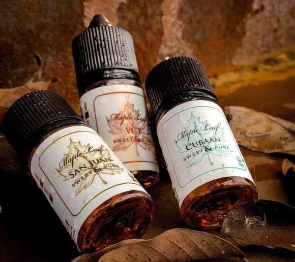 楓葉.jpg 加拿大原裝進口的 Maple Leaf 楓葉 30ML 小型電子煙油。