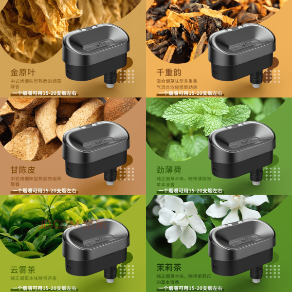 YE VAPE 適用於 WONZ 主機的 WONZ 溫致獨立包裝濾嘴，兩入裝。