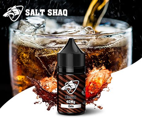 鯊克可樂口味.jpg 【鯊克SALT SHAQ】原裝進口電子煙及電子菸煙油品牌,30ml 買五送一