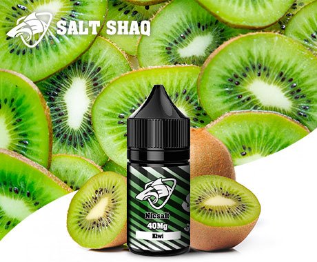 鯊克奇異果口味.jpg 【鯊克SALT SHAQ】原裝進口電子煙及電子菸煙油品牌,30ml 買五送一
