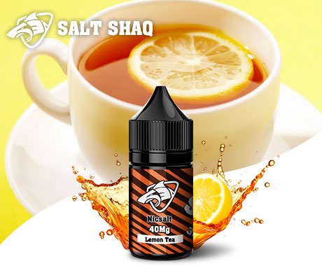 鯊克檸檬茶口味.jpg 【鯊克SALT SHAQ】原裝進口電子煙及電子菸煙油品牌,30ml 買五送一