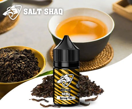鯊克烏龍茶口味.jpg 【鯊克SALT SHAQ】原裝進口電子煙及電子菸煙油品牌,30ml 買五送一