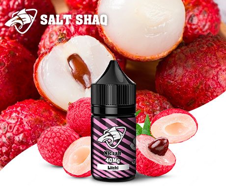 鯊克荔枝口味.jpg 【鯊克SALT SHAQ】原裝進口電子煙及電子菸煙油品牌,30ml 買五送一