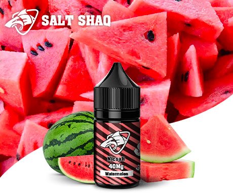 鯊克西瓜口味.jpg 【鯊克SALT SHAQ】原裝進口電子煙及電子菸煙油品牌,30ml 買五送一