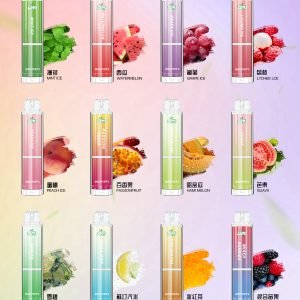 LIMI8000口大容量發光抛棄式電子煙/可充電 台灣現貨