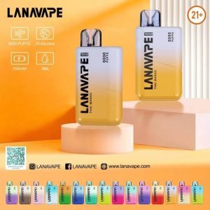LANA6000口一次性電子煙 高顔值/可充電